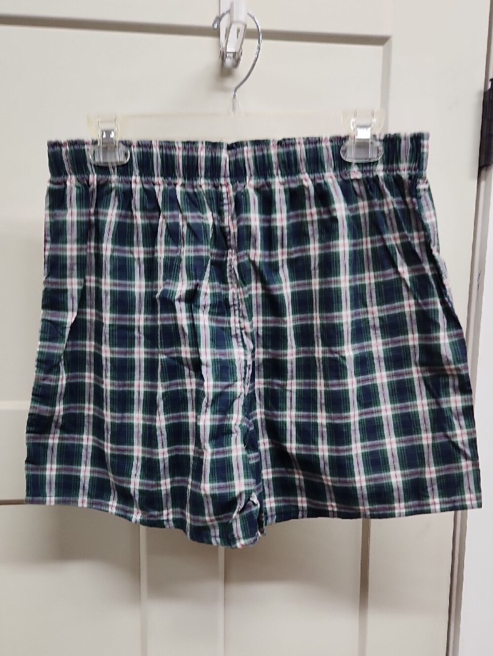 3 Polo by Ralph Lauren Red Blue Yellow White Plaid Men’s Boxers - Picture 8 of 10
